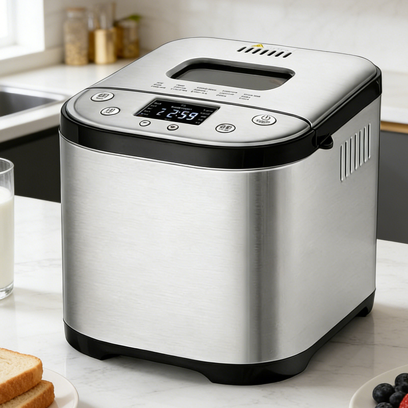 Smart 900g Breadmaker Bread Maker Machine with Stainless Steel Pan and Mixer