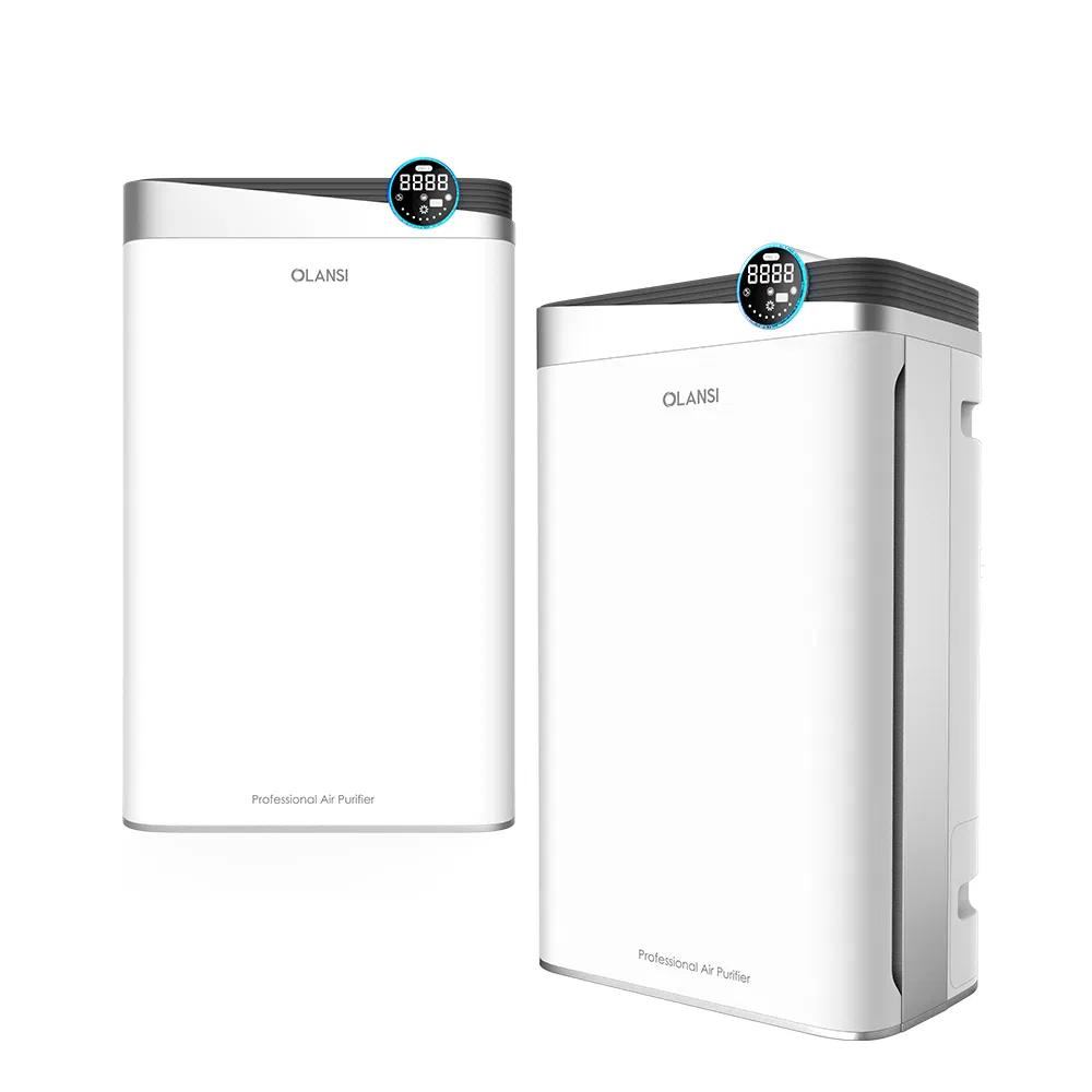 Household Air Purifier Touch Screen UV Light Child Lock HEPA H13 Filter Air Purifier with Humidification