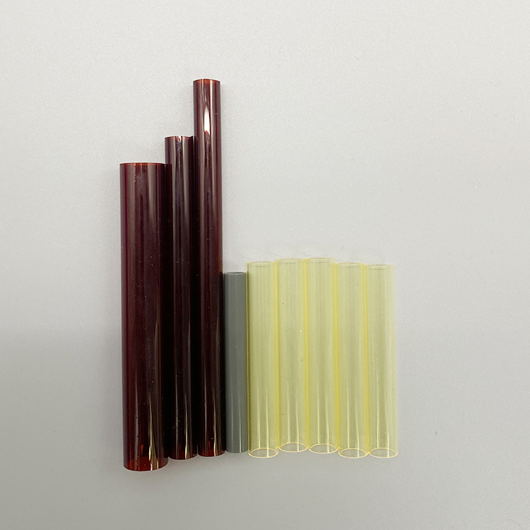 Hot-Sale Fused Silica Yellow Quartz Tube for Beauty Machine