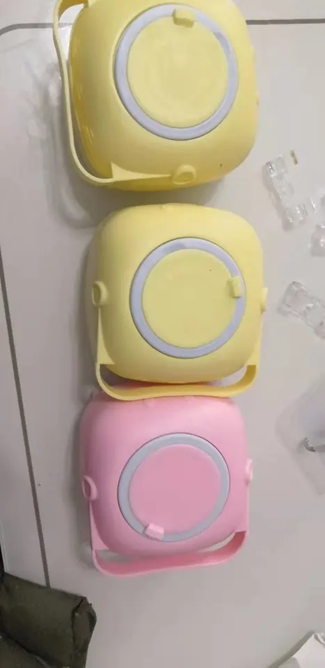 Eco Friendly Massage Scrubber Body Brush Shampoo Dispenser Silicone Bath Massage Soft Brush