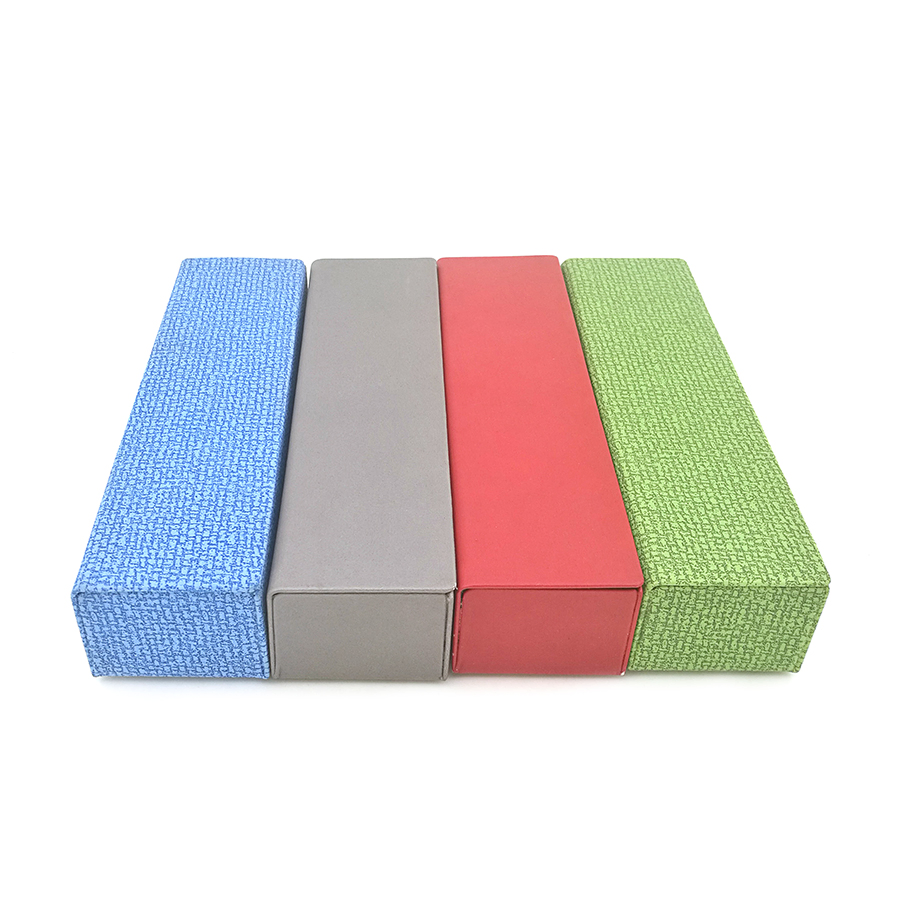 Wholesales Leather Folded Reading Eyewear Eyeglasses Sunglasses Case Boxs Packaging Glasses Case