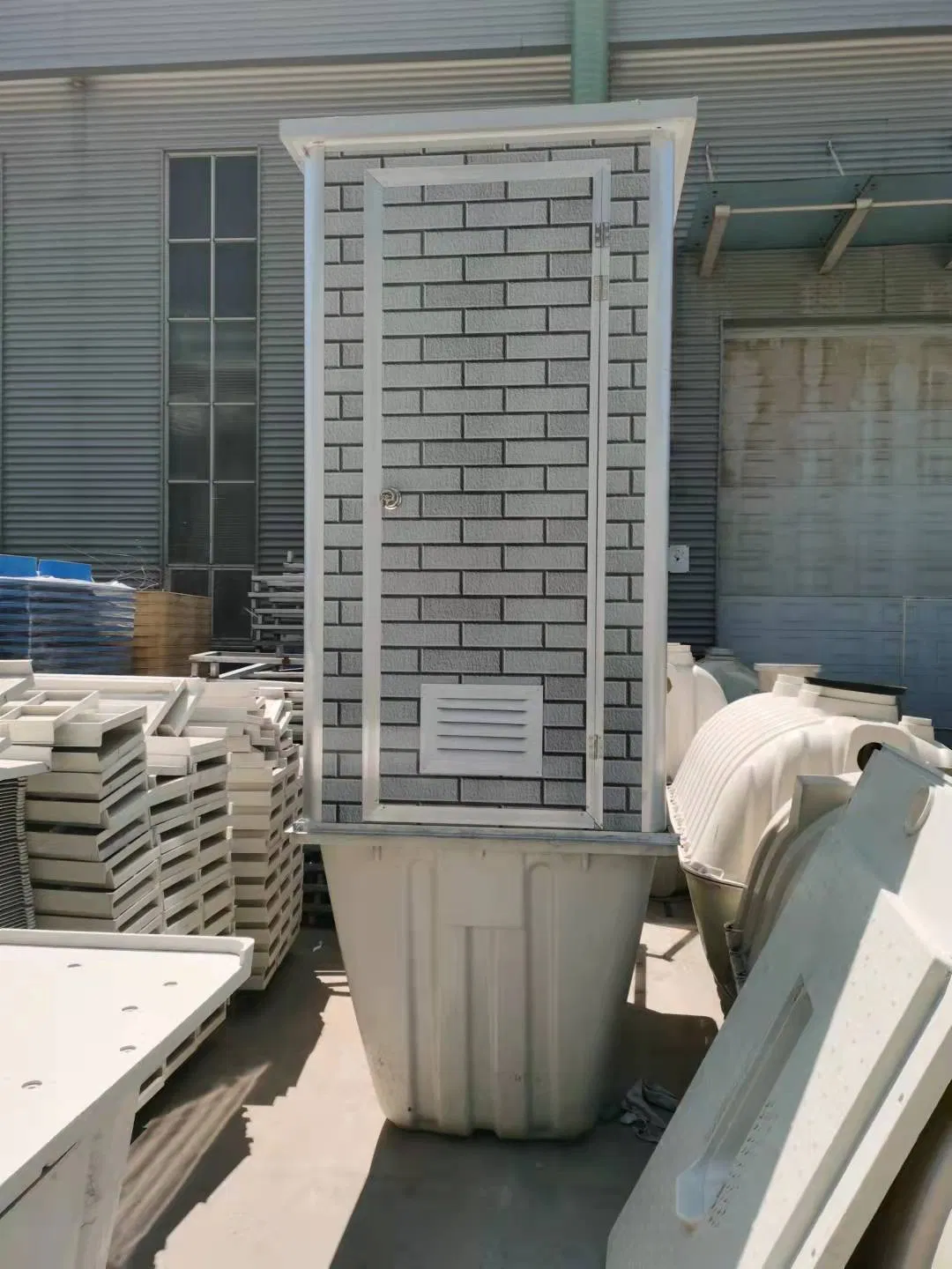 Flat Pack Portable Toilet for Camping