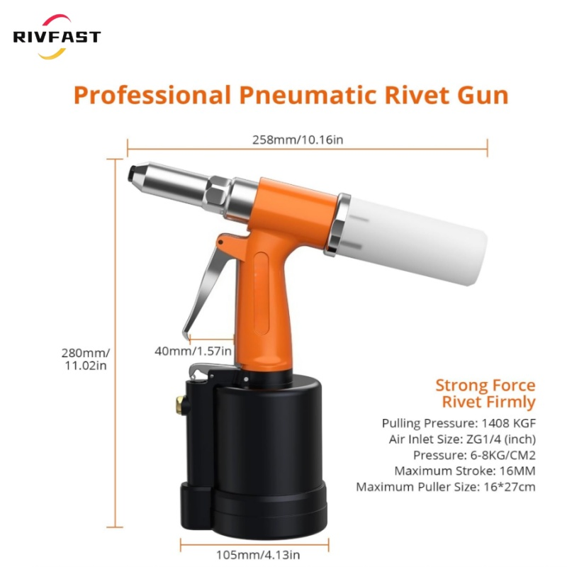 Пневматическая заклепочная машина Rivfast RIV-560YC