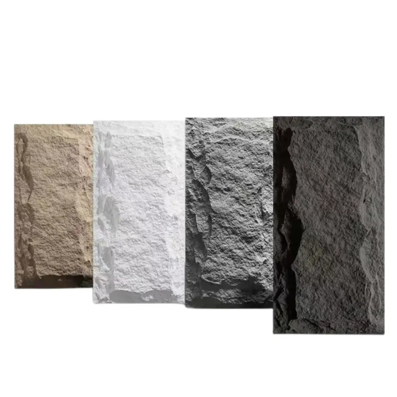 Artificial Stone Wall Slab 3D Faux Stone Wall Panel for House Decoration