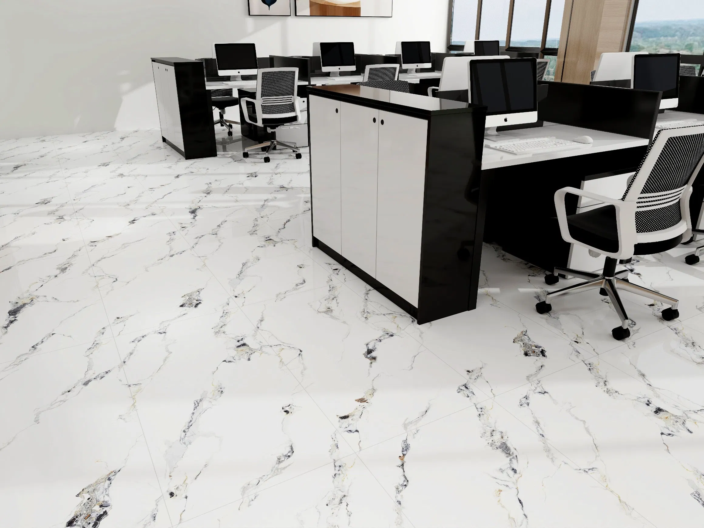 Newest Luxury Interior Rustic Porcelain Wall Tiles 600*600mm Matte Surface Floor Tiles