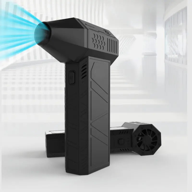 Electric Turbo Fan Portable Mini Turbo Fan Vertical Small Wind Turbine for Car Mini Turbine Jet Fan