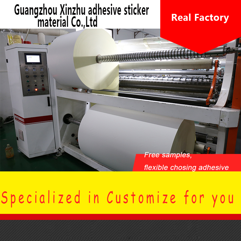 Customized Direct Thermal Shipping Label Supermarket Price Sticker Paper Raw Material