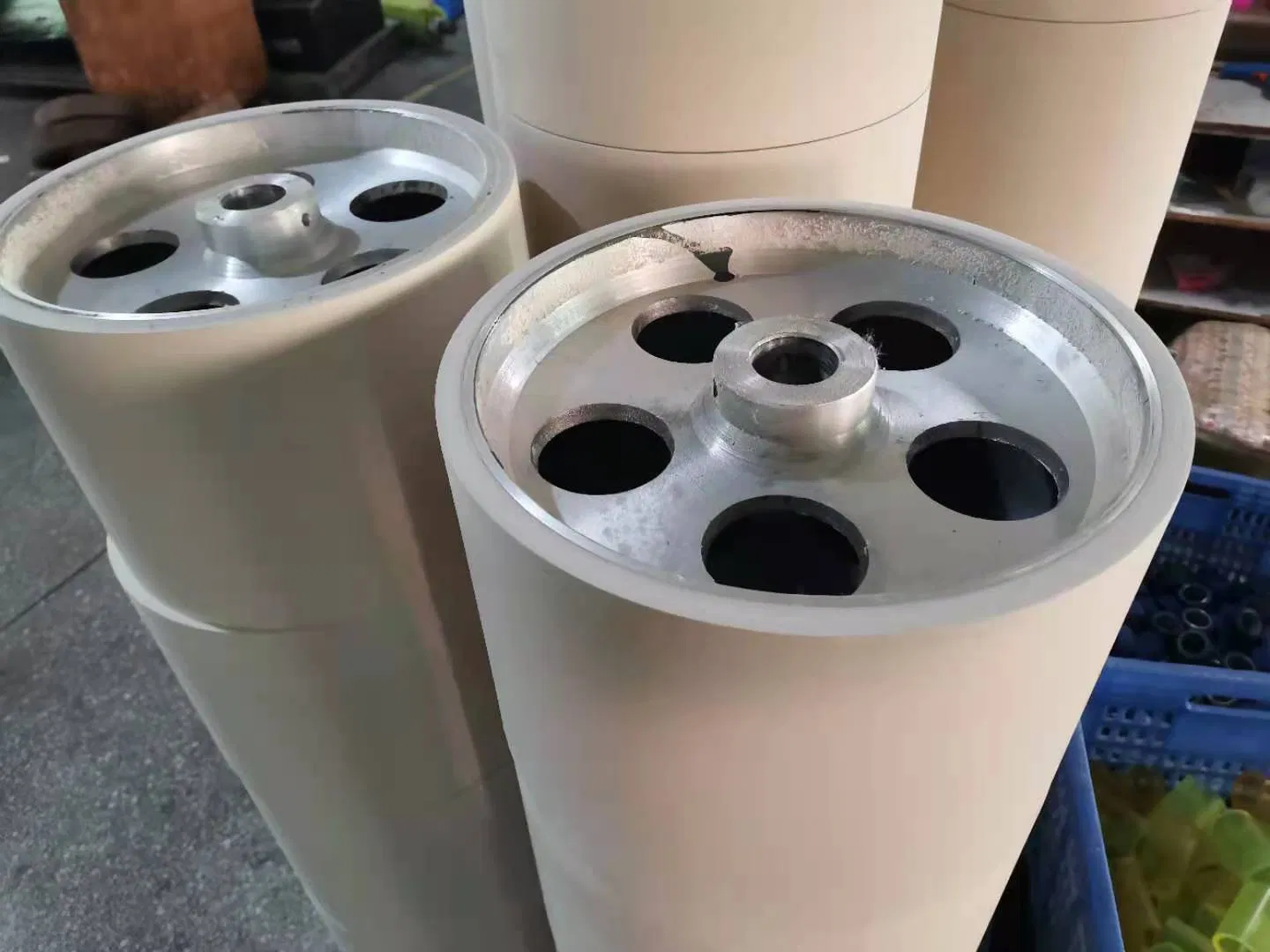 Manual Removal Wheel, Mechanical Dust with a Sticky Roller, Industrial Casters