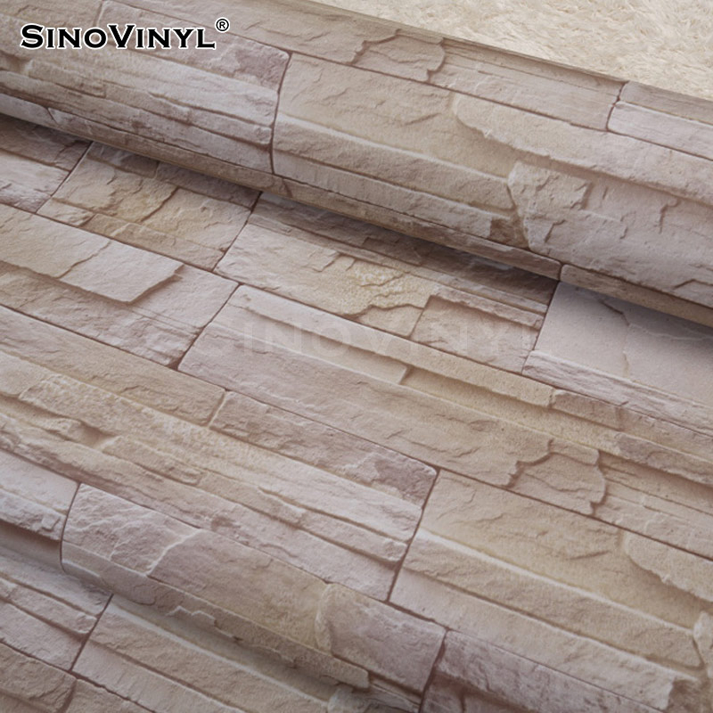 Factory Price Removable Self Adhesive Vinyl Sticker Wooden Wallpaper For Decoration