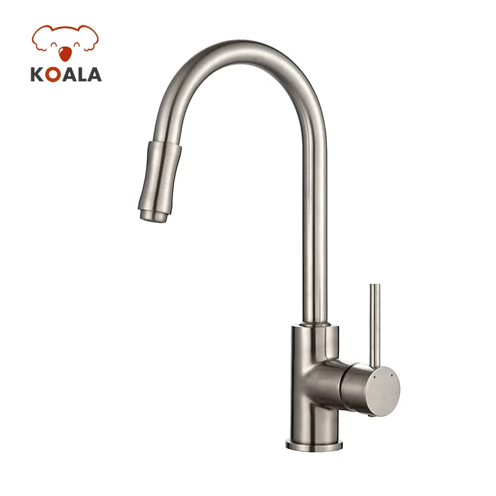 Classic Single Handle NSF61/9 Cupc Kitchen Kitchenaid Faucet with Pull Down Sprayer