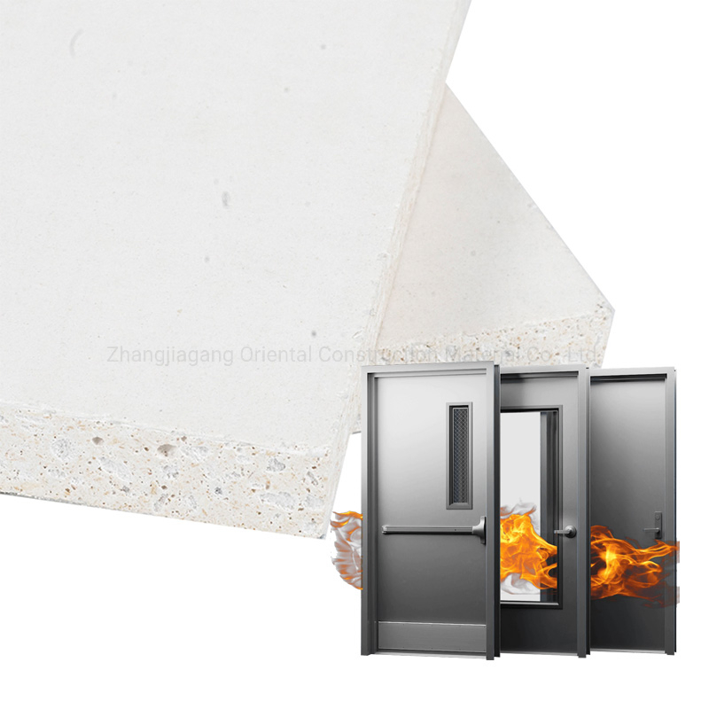 High Pressure Resistance Lightweight Perlite MGO Board Fireproof Magnesium Oxide Door Core