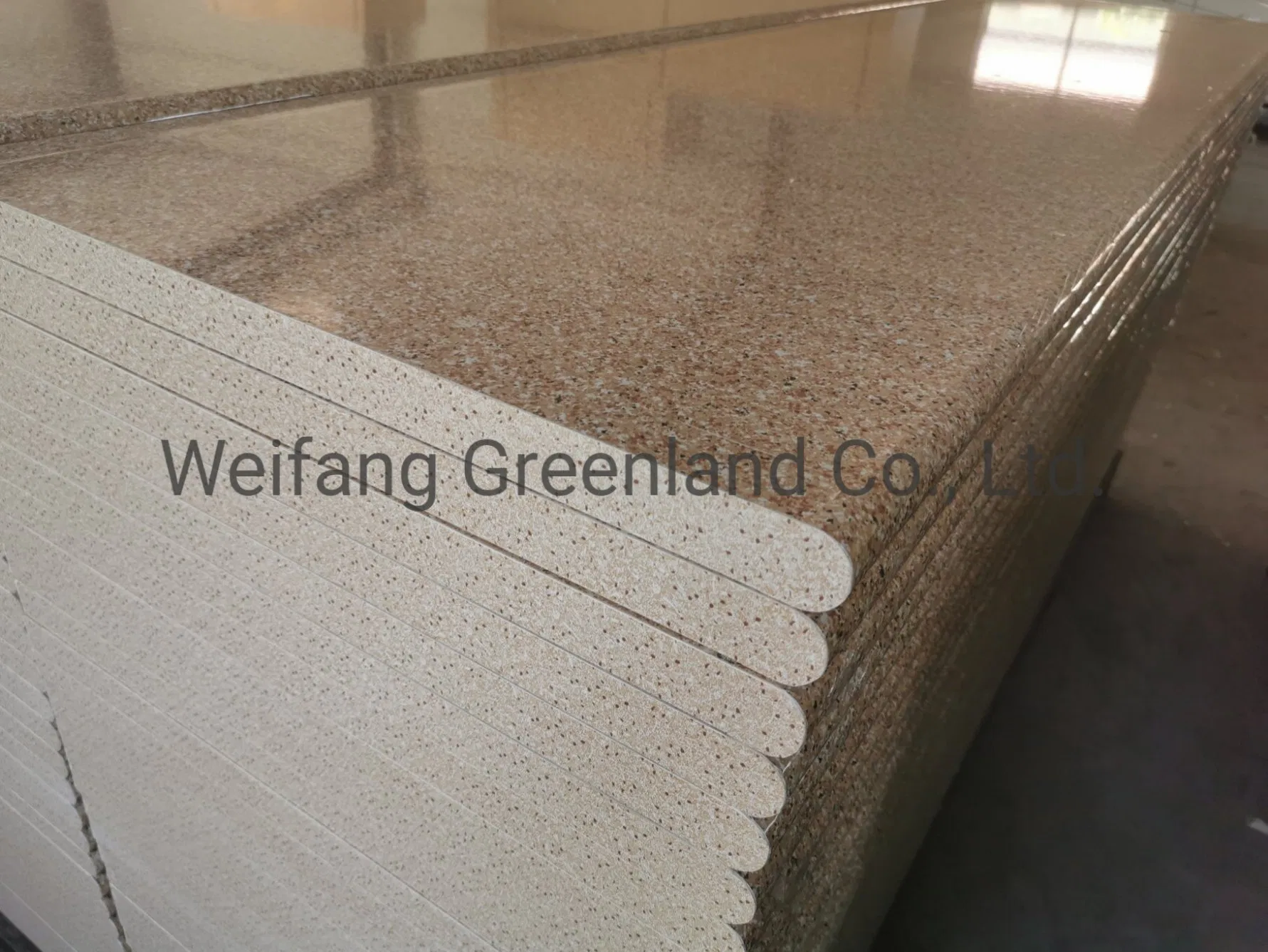 2026 New Designs HPL Finish Kitchen Table Tops with Size 3000mm/3600mm/2440mm