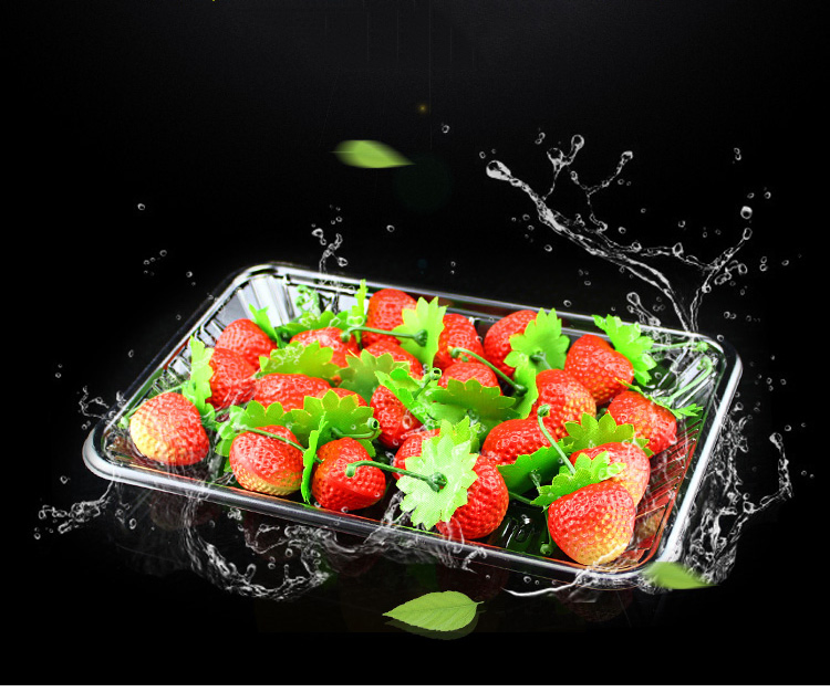 hot sale PET strawberry  grape cherry tomato fruit tray