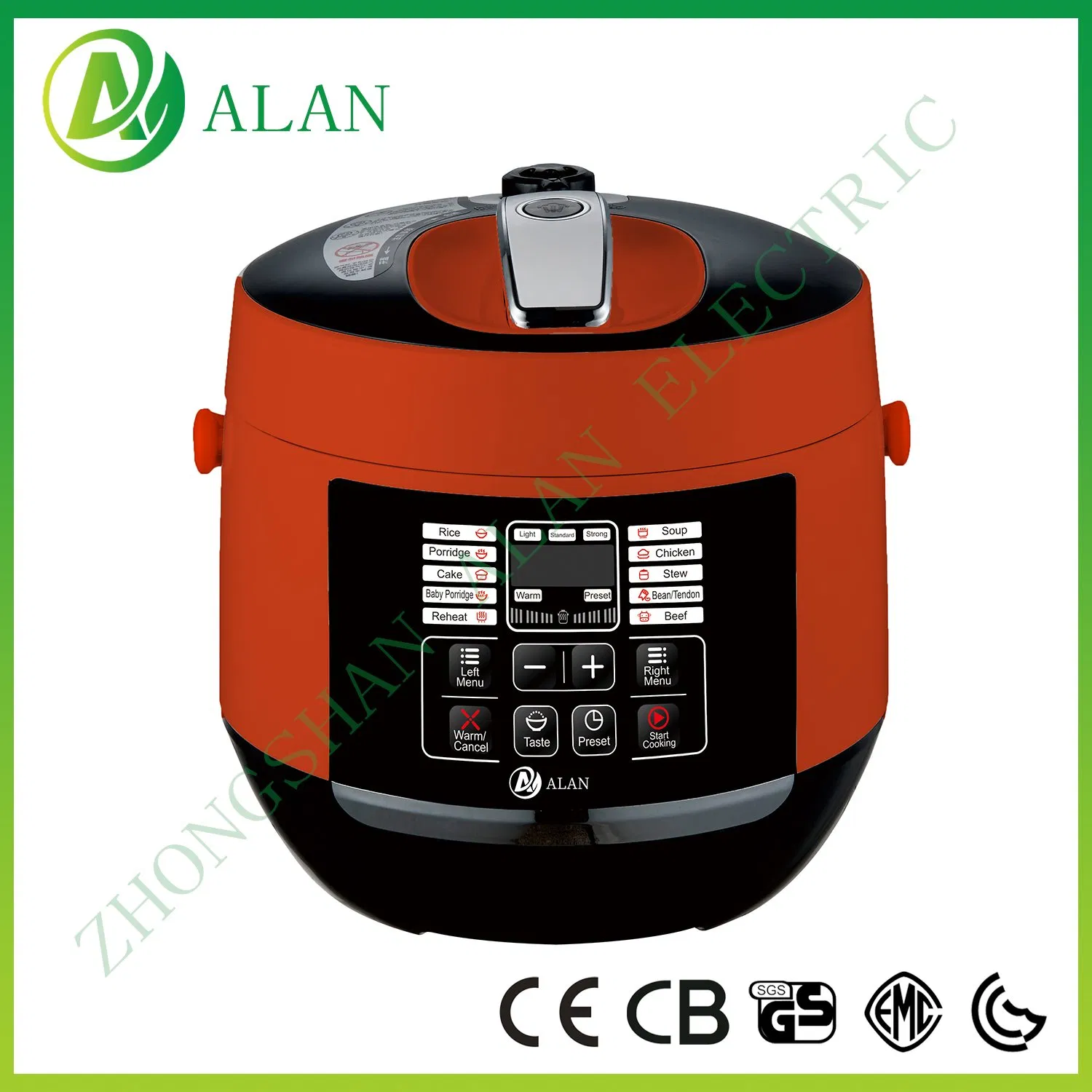 Red Color 2-3 People Personal Use Smart Small Private Mold Electric Pressure Cooker 2/3L