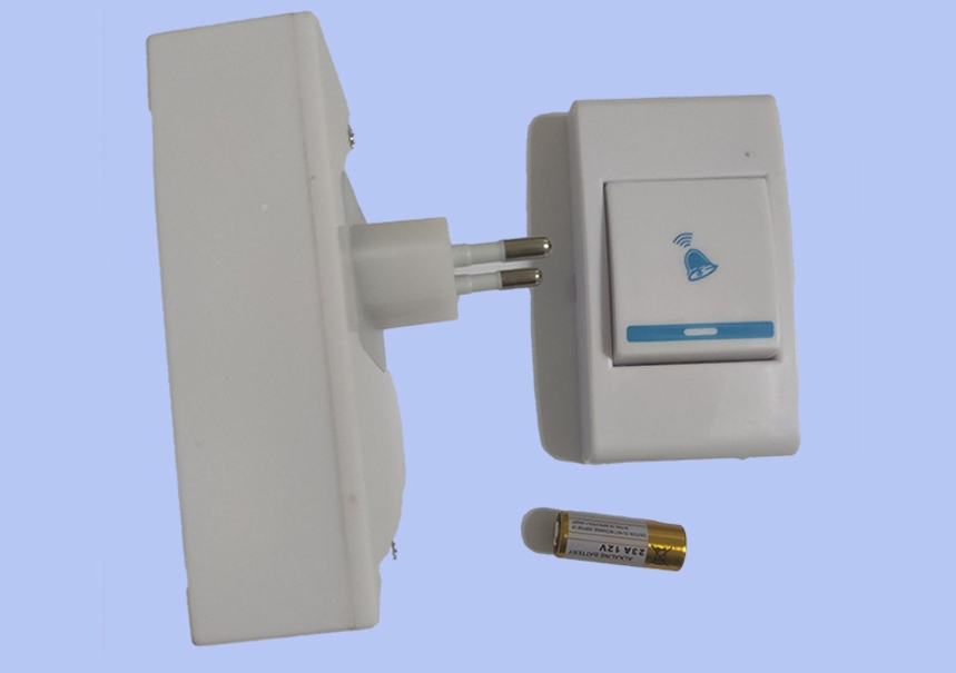 Modern Wireless Doorbell with Battery and Volume