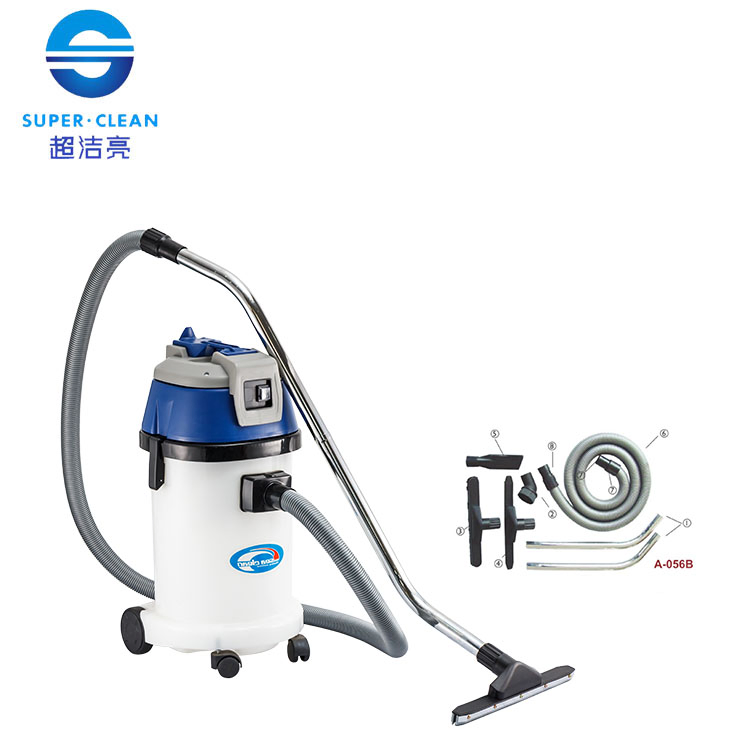 30L Plastic Tank Wet and Dry Vacuum Cleaner with CE