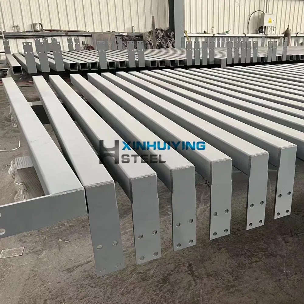Fabricated Steel Post Square Tube for Heavy Duty Support Customizable Sizes