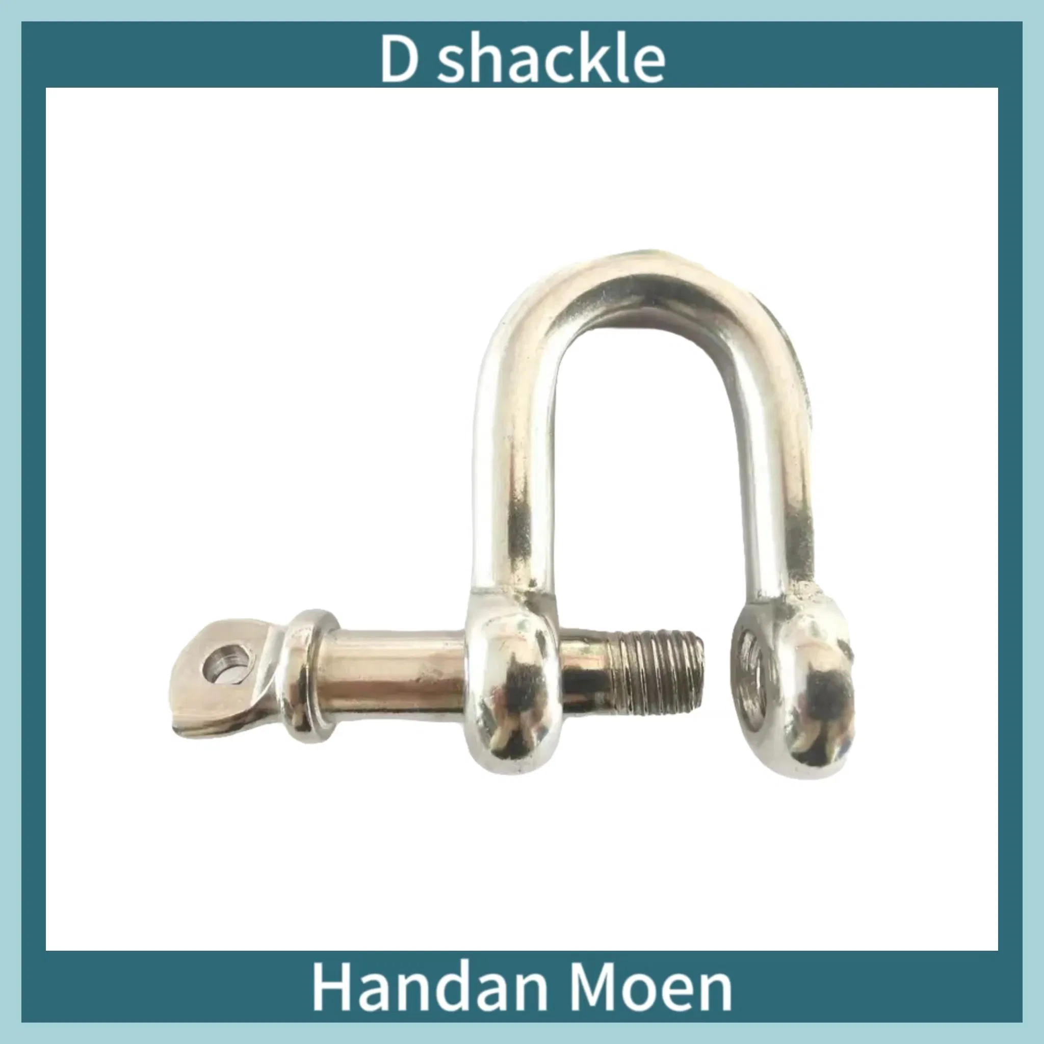 Factory Direct Sales, Made in China Galvanized Carbon Steel D Shackle