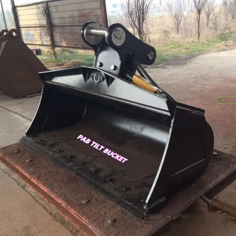Hot Sale Tilt Bucket with 45 Degree Rotation for 8 Ton Excavator