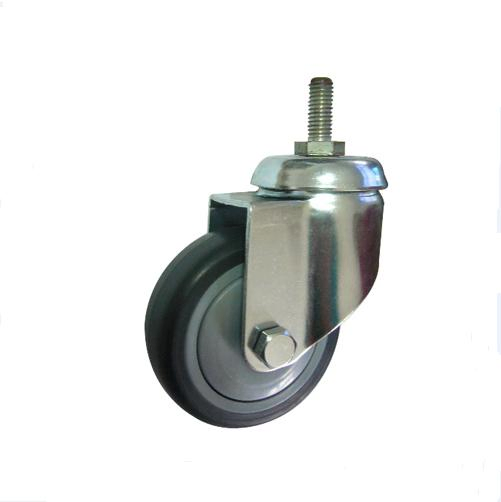 3inch Industrial Medium Duty Wheel Bolt Hole Polyurethane Caster Wheel