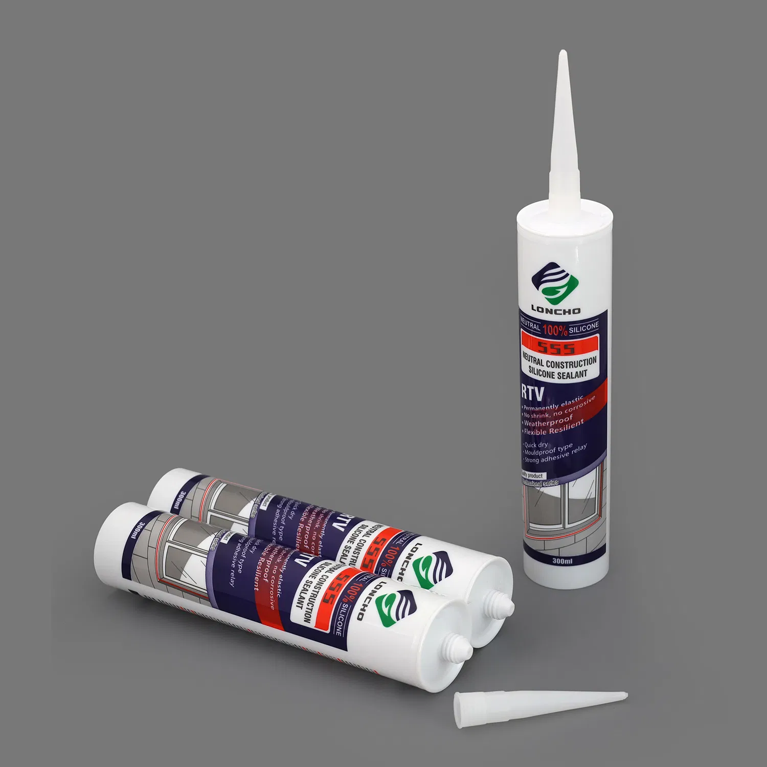 Factory Supply No Smell RTV Gasket Maker Sealant for Glass & Aluminum