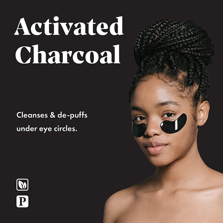 OEM Hydrating and Anti Wrinkle Activated Charcoal Eye Mask with Hyaluronic Acid