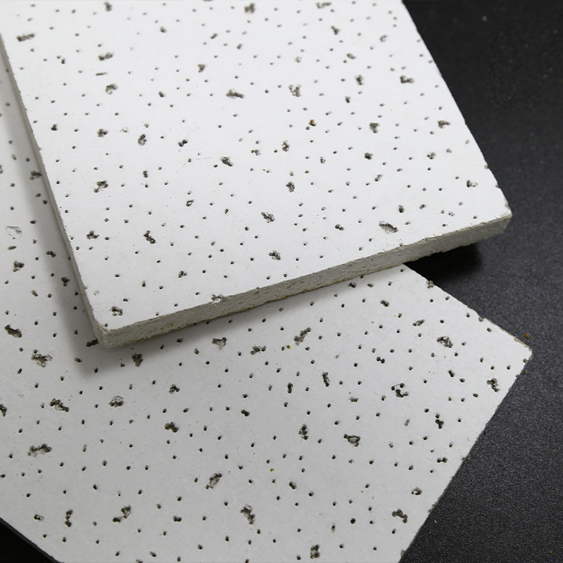 Premium Acoustic Ceiling Panels 595X595mm Fire Rated Mineral Fiber Ceiling Board