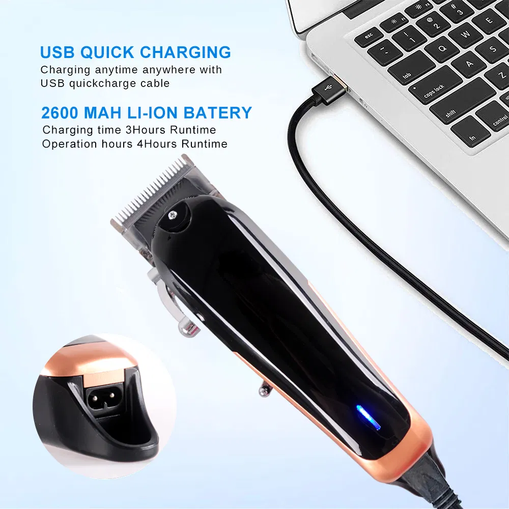 USB Rechargeable Proffessional Cordless Hair Clipper