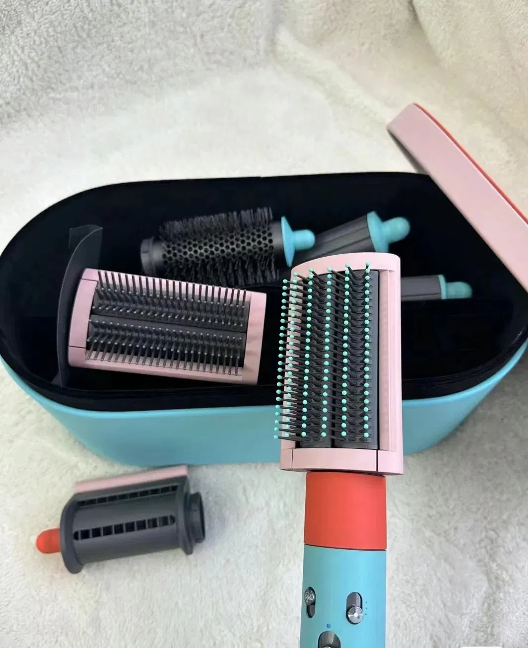 Effortless Long Hair Styling with Airwraaaap Curler: Vince Blue and Rose