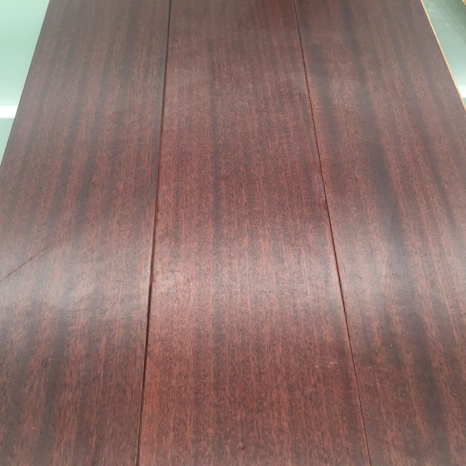 African Ebony Sapele Timber Engineered Parquet Wood Flooring