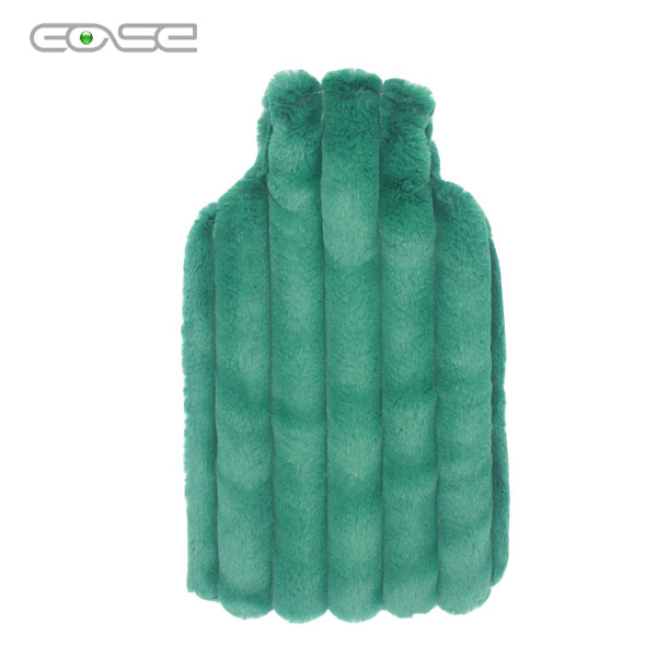 Ultra-Soft Faux Fur Hot Water Bottle for Cozy Comfort