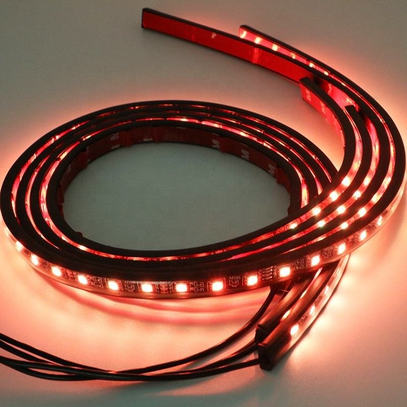 Гибкая светодиодная лента для авто с RGB подсветкой