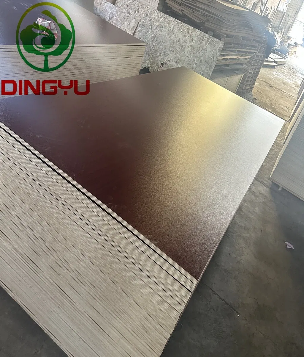 2mm/15mm/16mm/18mm Melamine Faced Laminated Commercial Plywood Board Panel