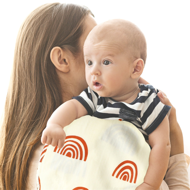 Cotton Terry Cloth Infants & Toddlers Bibs Newborn White Printable Blanks Sublimation Baby Burp Cloth
