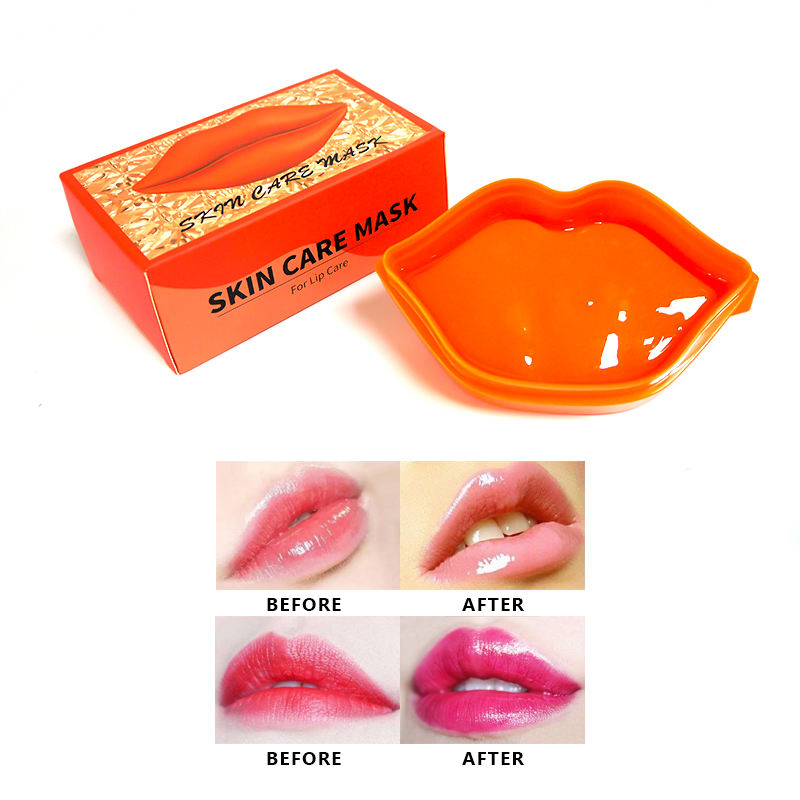 Aixin Beauty Product Cosmetics Lip Care Moisturizing Lip Skin Care Orange Lip Sleep Mask