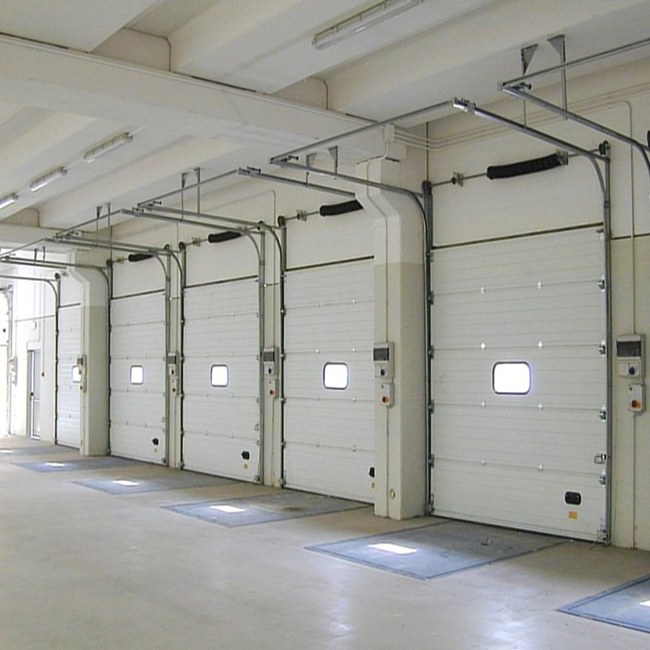 Industrial Sectional Fire Door Automatic Roll-up Shutter Door