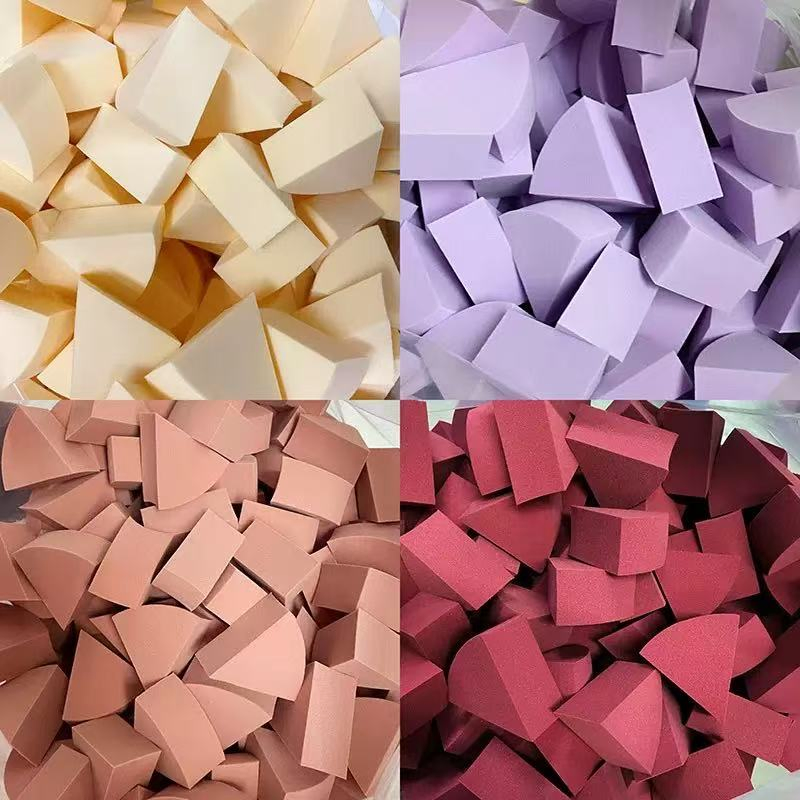 Original Wholesale Photo Studio Makeup Artist Small Scalloped Jelly Sponge Puffs