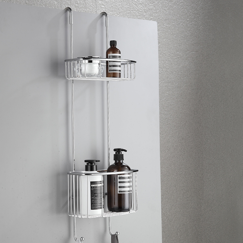 Bathroom Accessories Stainless Steel 304 Bathroom 2 Tier Hanging Basket