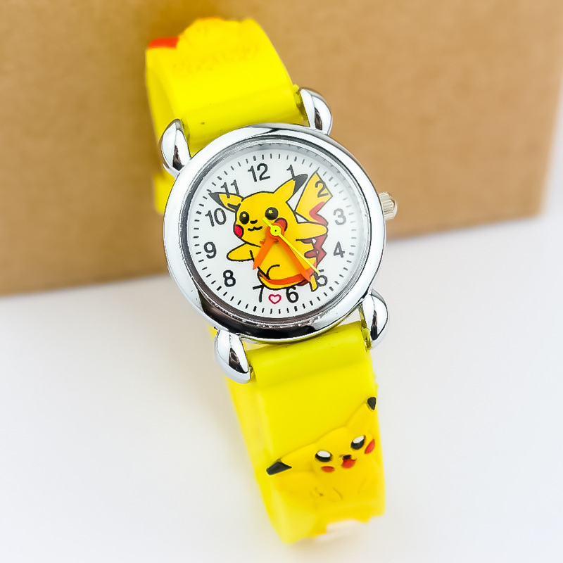 Good Quality 3D Cartoon Mario Silicone Gift Watch