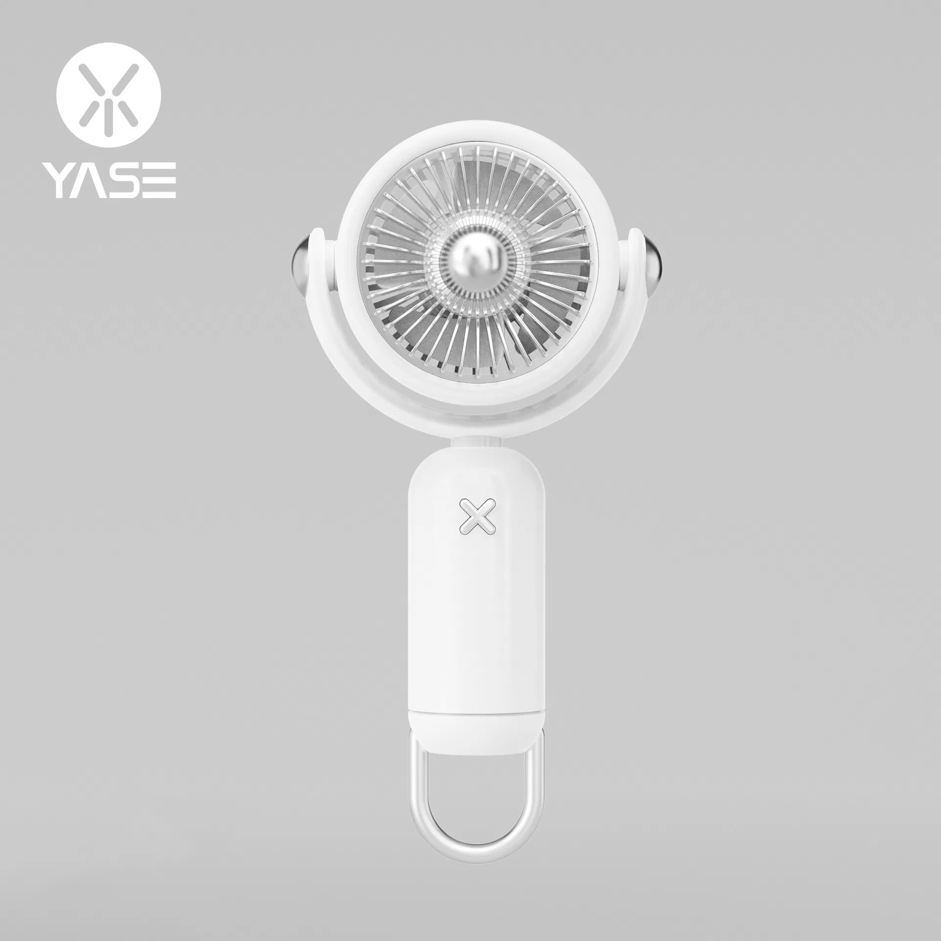 Rechargeable Air Circular Hand Fan Ventilador Portatil Stand Portable Foldable Mini Fan