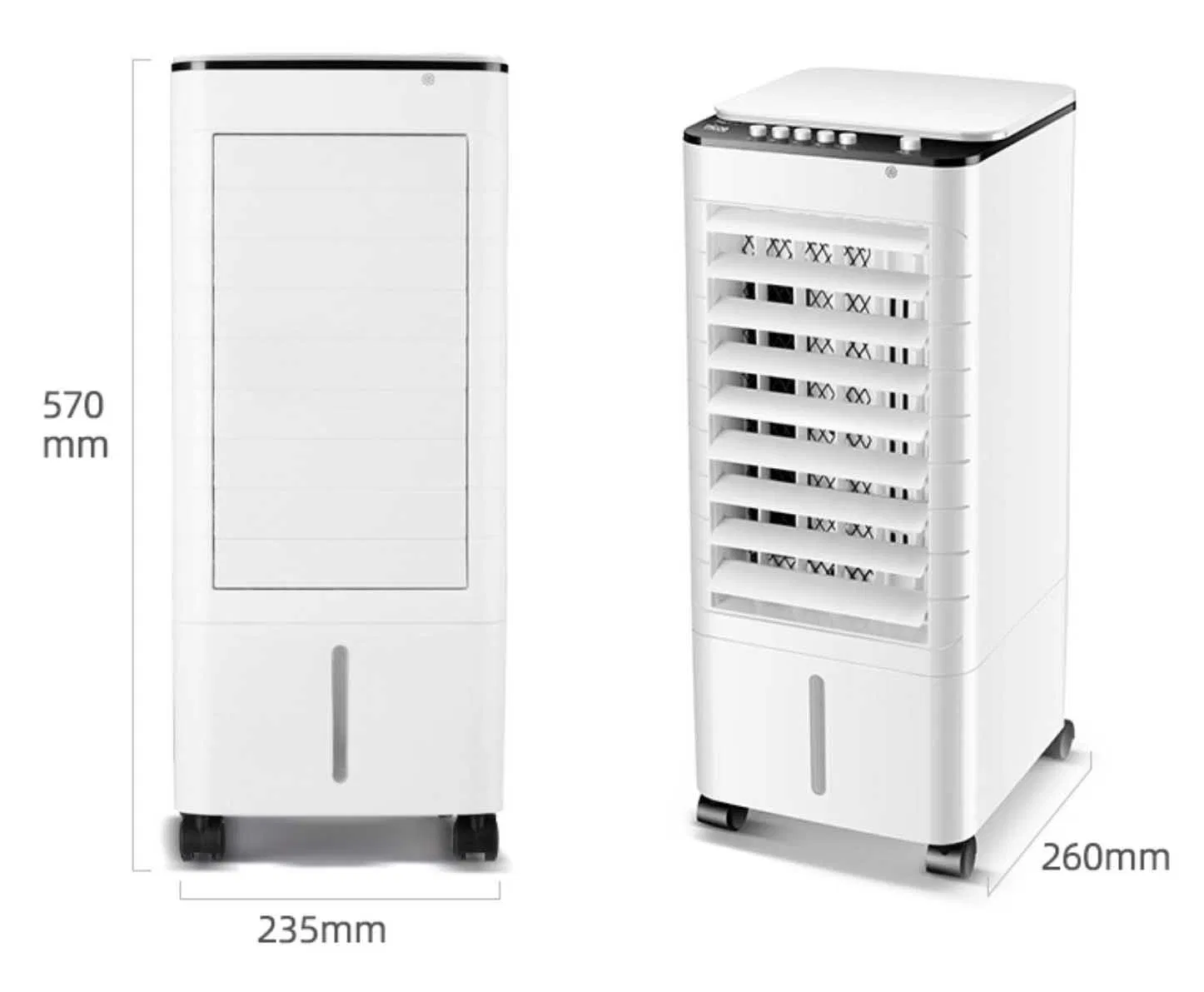 Hot Selling Humidifier Remote Evaporative Room Air Cooler for Dining Environments
