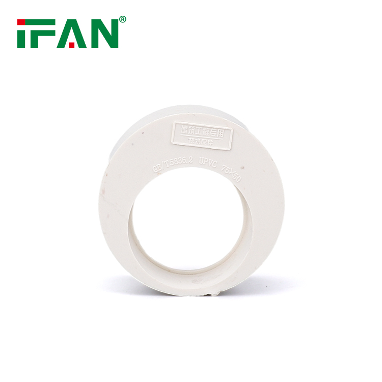 Ifan Factory Wholesale UPVC Fittings 75 110mm GB PVC Fitting Bushing UPVC Pipe Fitting