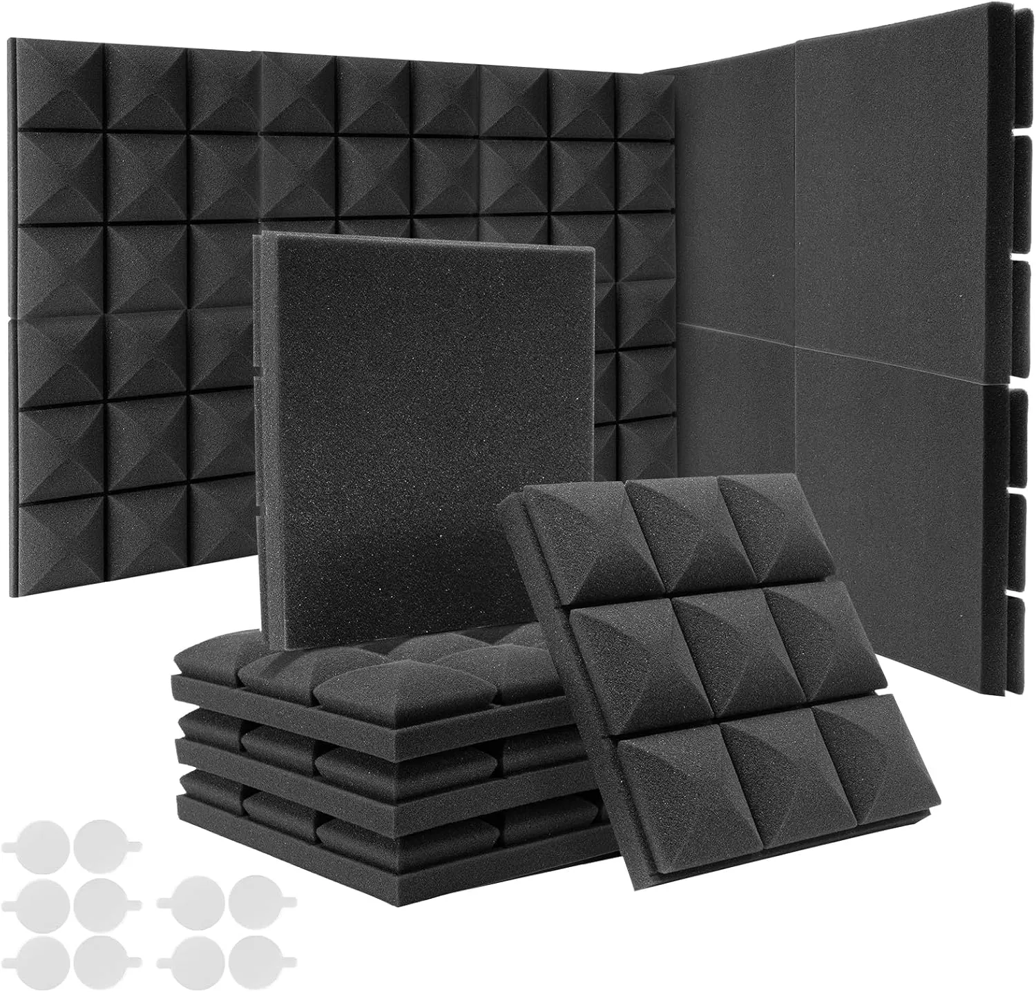 High Quality Acoustic Sponge Panel Studio Acoustic Foam Soundproof Wall Acoustic Foam Mat