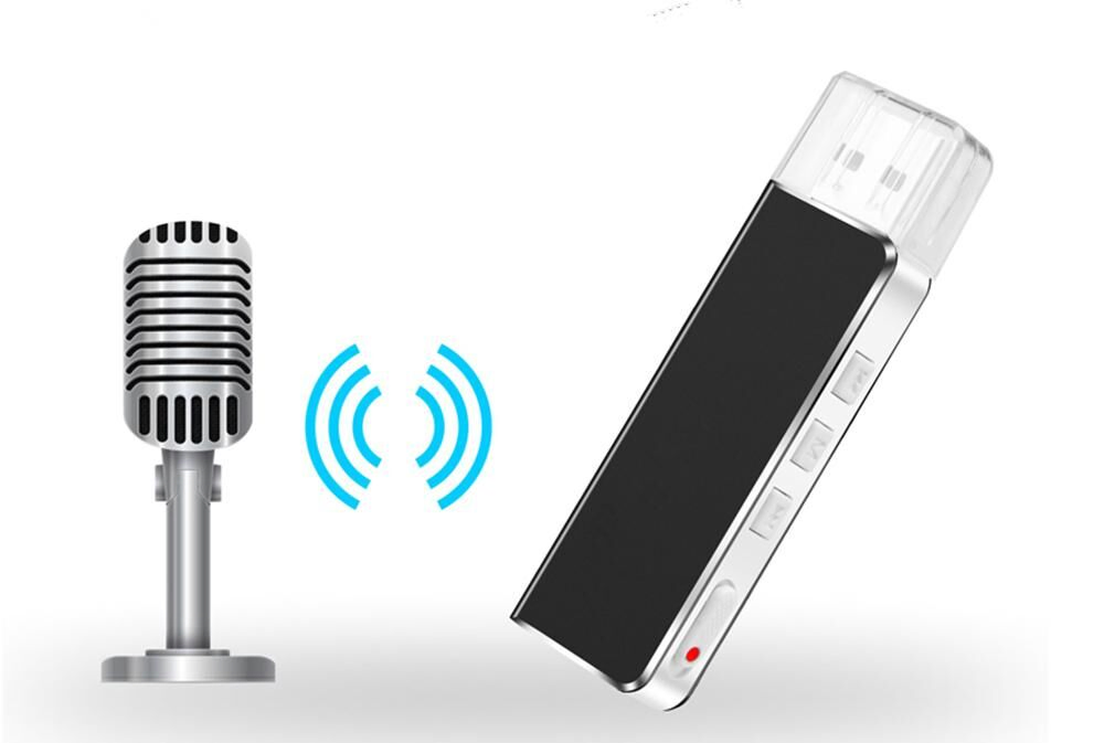 USB диктофон с записью в WAV 192kbps