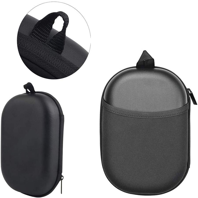 Custom Black Hard Shell Headphone Phone Bluetooth USB Cable Portable Storage EVA Hard Case