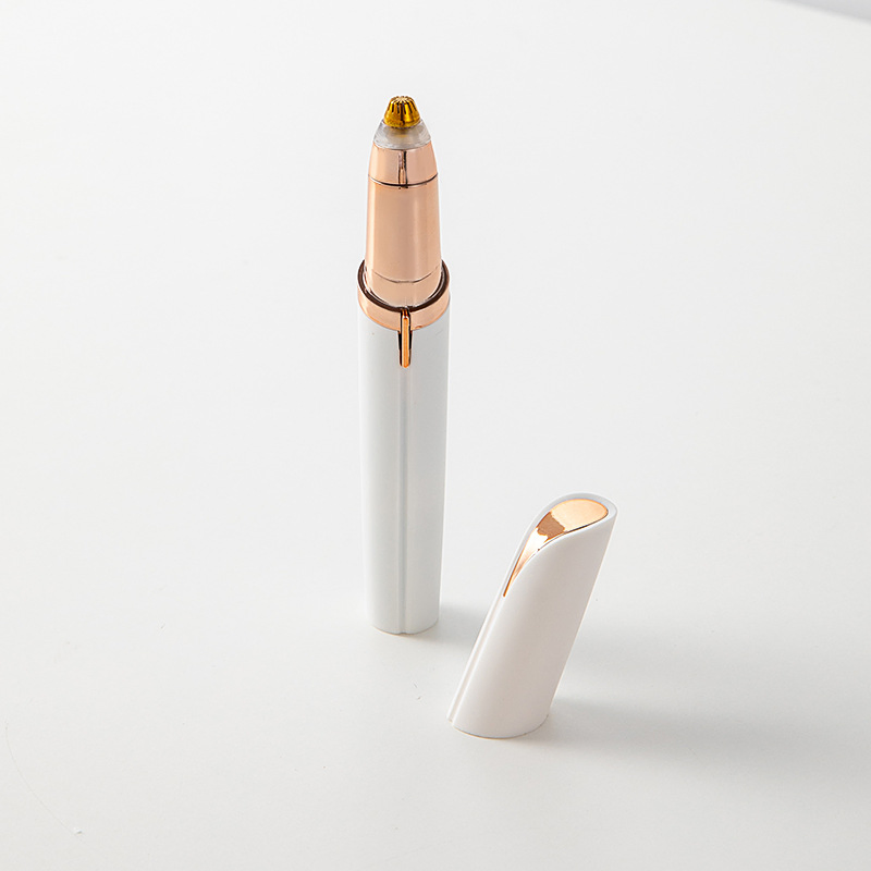 Painless Electric Eye Brow Hair Remover Razor Eyebrow Shaver USB Rechargeable Facial Epilator Pen Kit Eyebrow Trimmer for Women