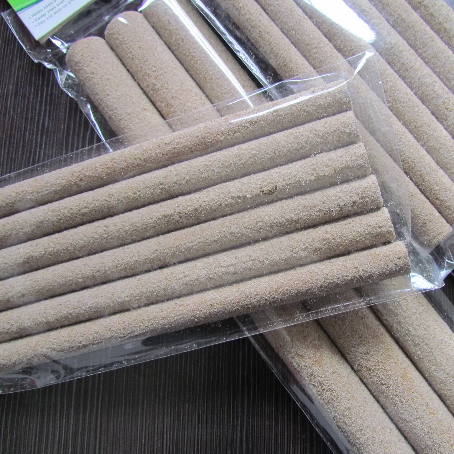 Экологичная насадка на жердочку для птиц из гравийной бумаги