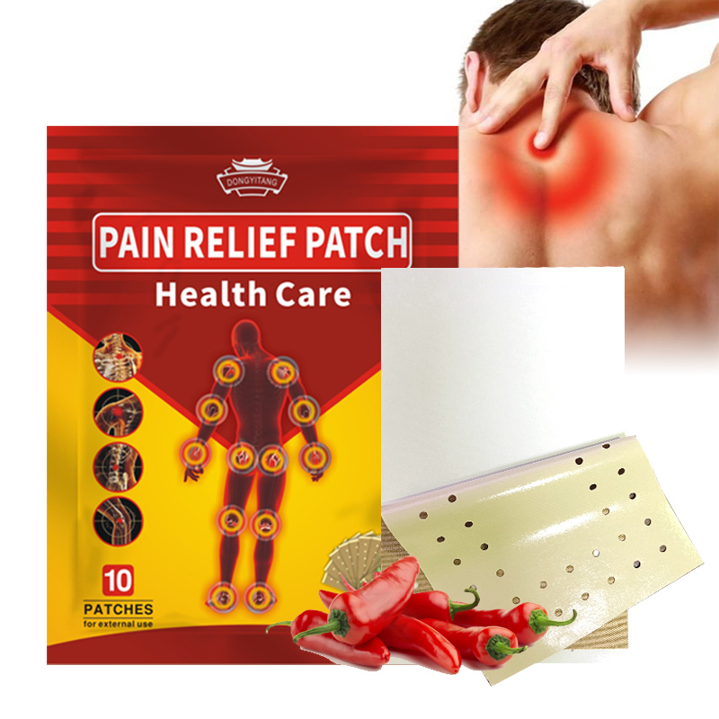 Muscle/Lumbar/Cervical/Back Pain Plant Extract Capsaicin Pepper Pain Relief Patch
