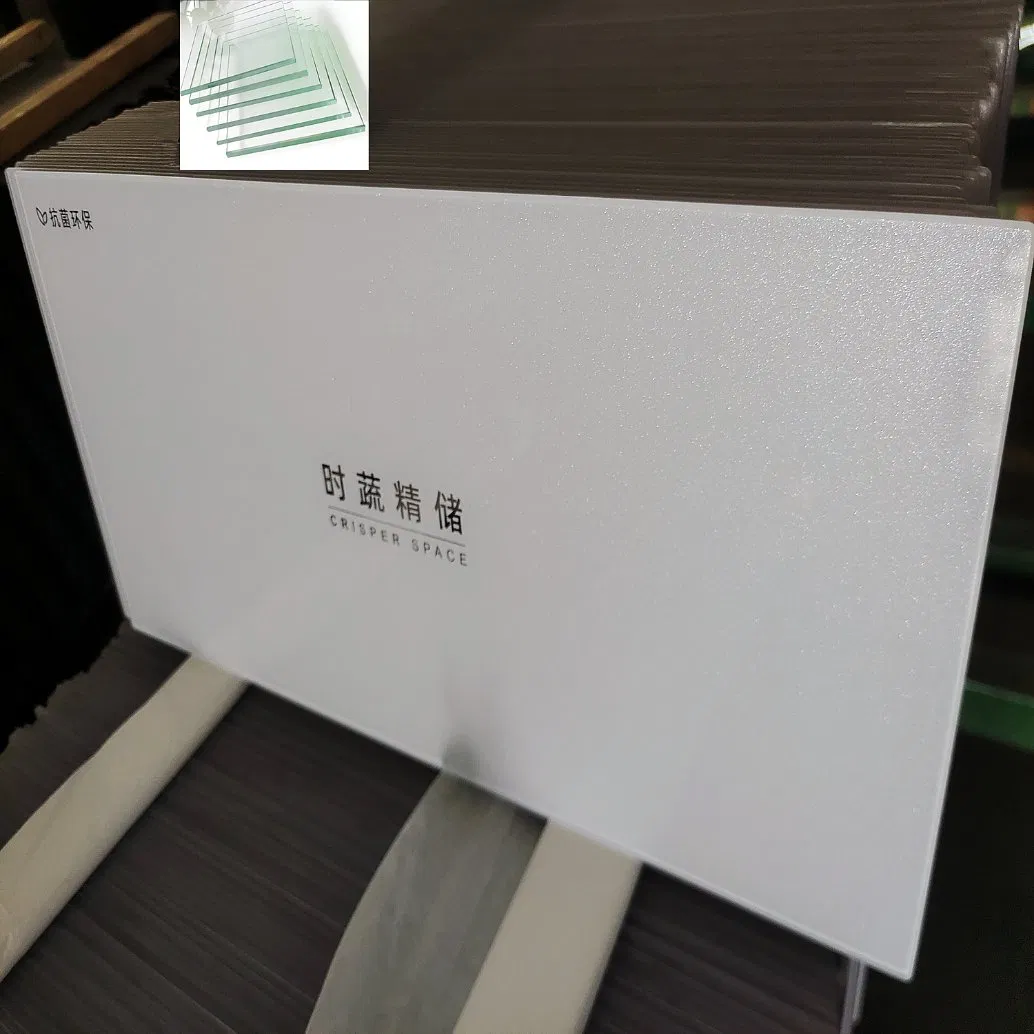 3.4mm Thickness Ultra Tempered Glass for Refrigerator Panel
