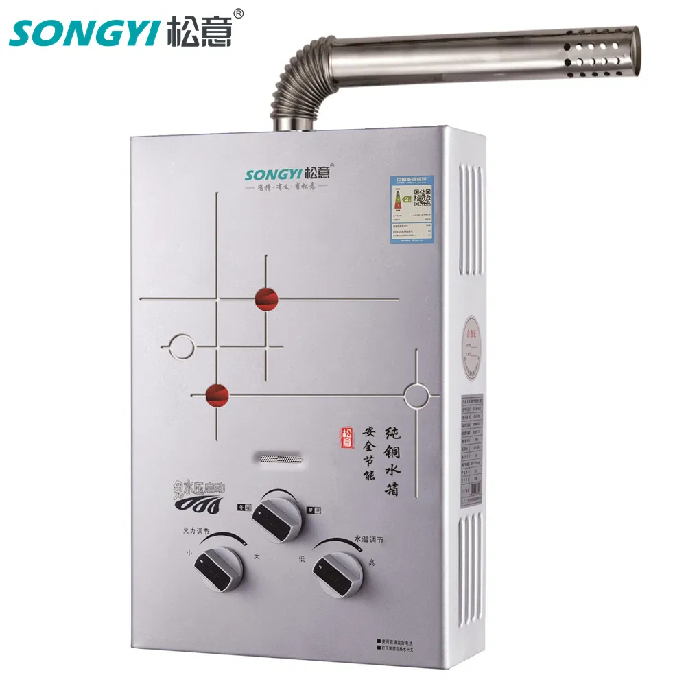 Long-Lasting Gas-Powered Hot Water Device Smart Gas Water Heater with Temperature Control